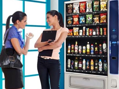 Vending machine installed in Plainfield Township breakroom